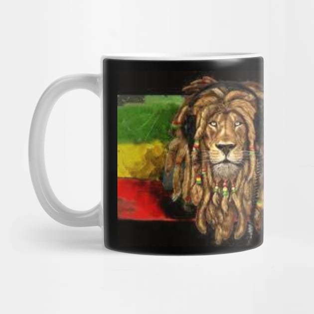 rasta lion by unique designs uk